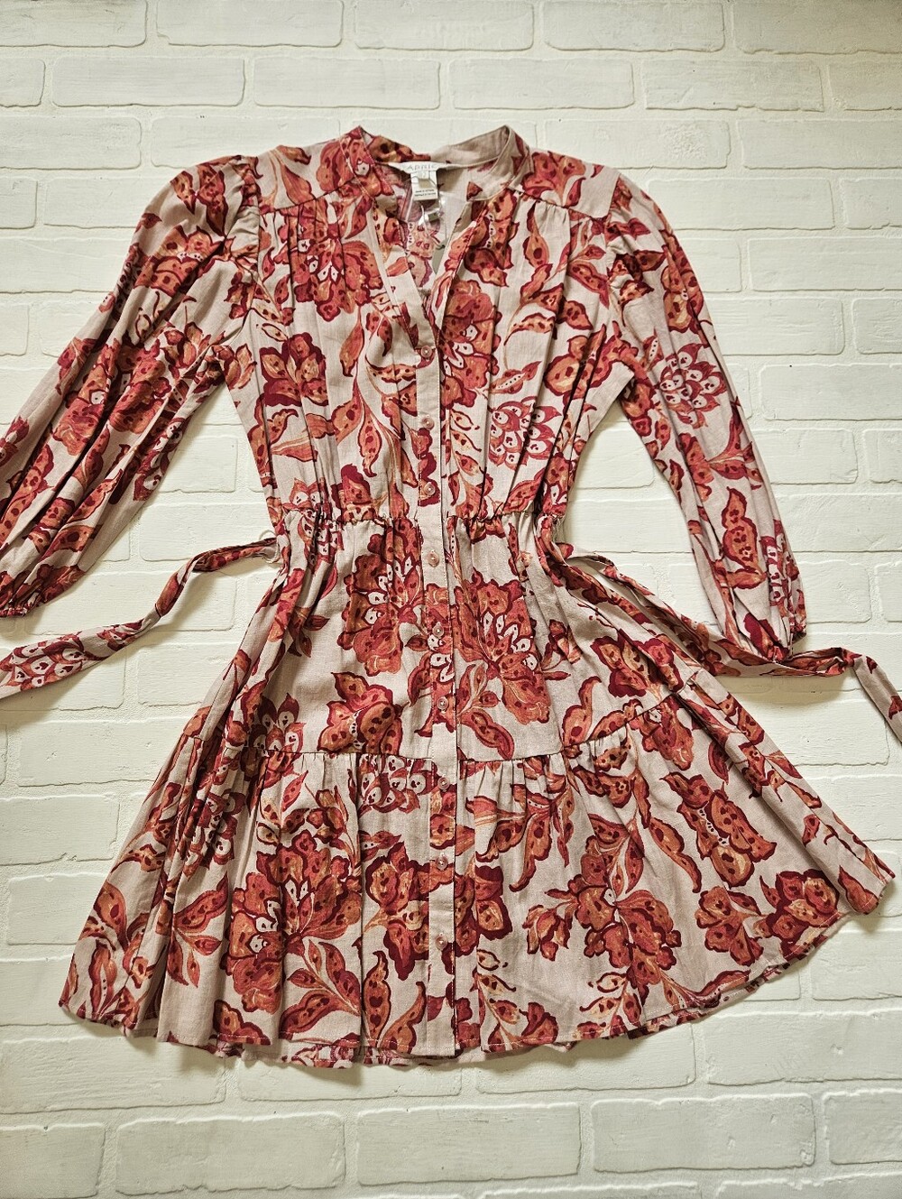 Batik Floral Dress